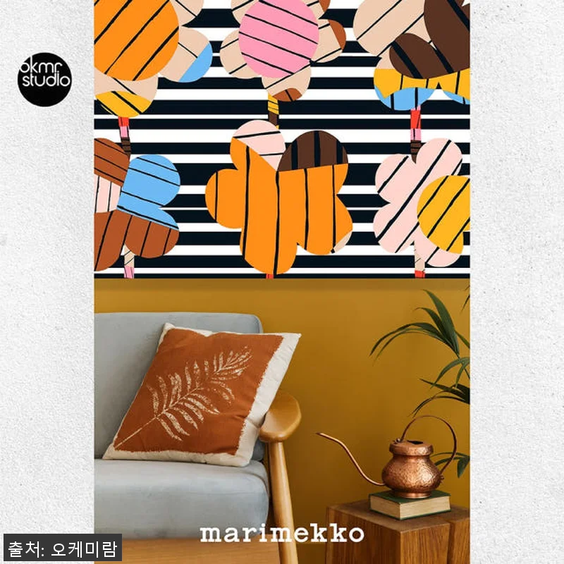 마리메꼬 썸머 캔버스 대형 거실 인테 관련 이미지 4