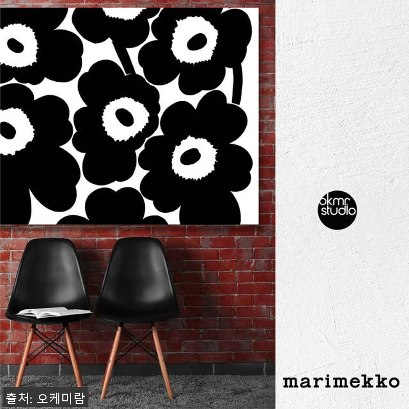 마리메꼬 우니꼬 화이트블랙화이트 캔버 관련 이미지 4