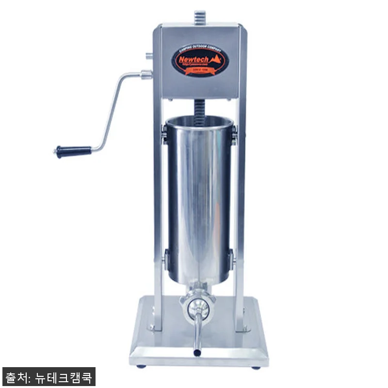 뉴테크캠쿡 소세지충진기 3kg 사용후 관련 이미지 3