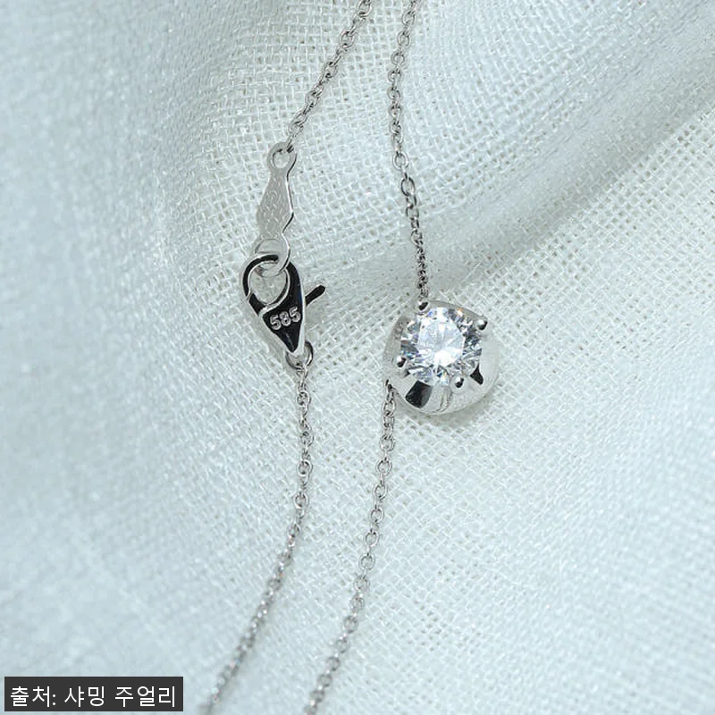 5부 목걸이 천연 다이아 우신 GIA 관련 이미지 4