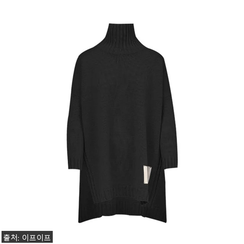 크램38 지론 블랙 넥워머 니트 사용 관련 이미지 4