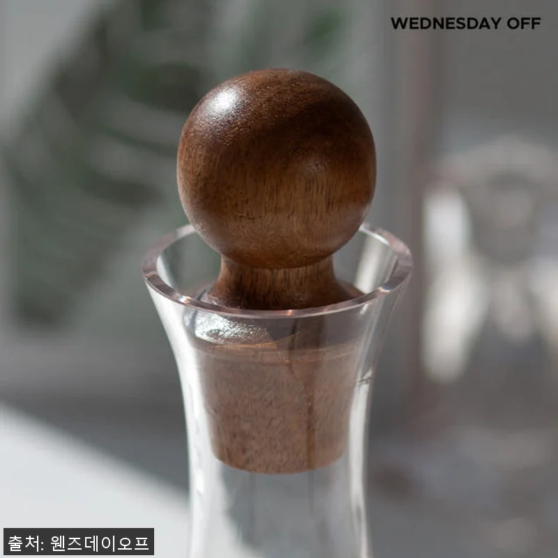 고급 원목 에어레이터 크리스탈유리 와 관련 이미지 4