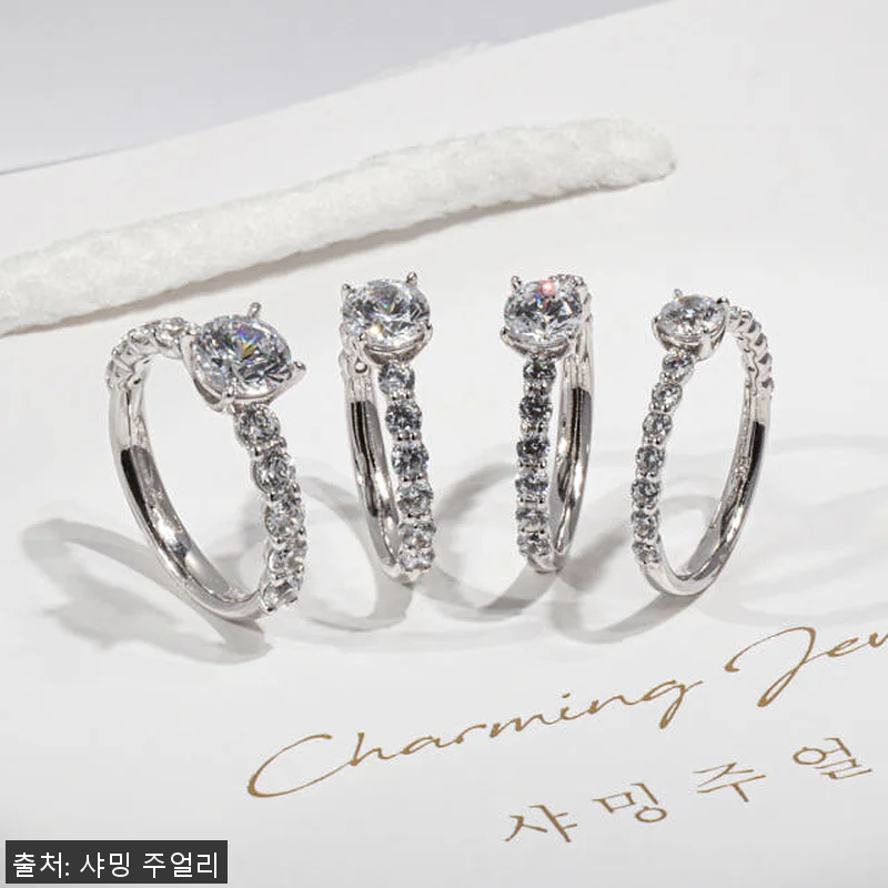 3부 5부 다이아 반지 천연 GIA 관련 이미지 4