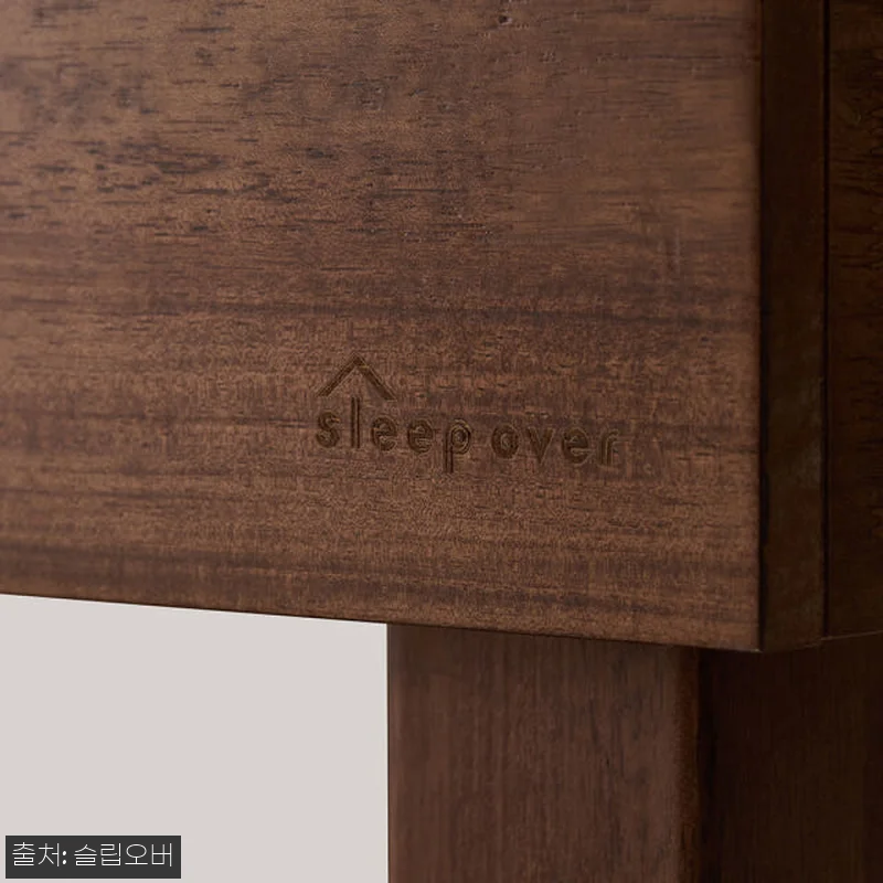 슬립오버 호텔 원목 침대 프레임 Q( 관련 이미지 5
