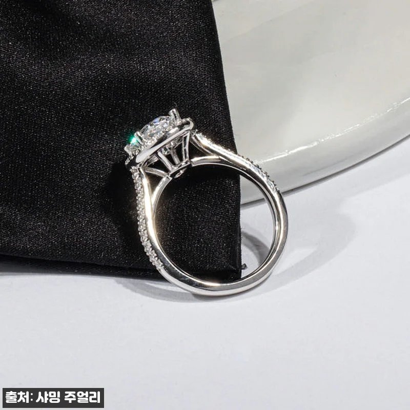 2캐럿 오벌 다이아 반지 IGI 랩 관련 이미지 5