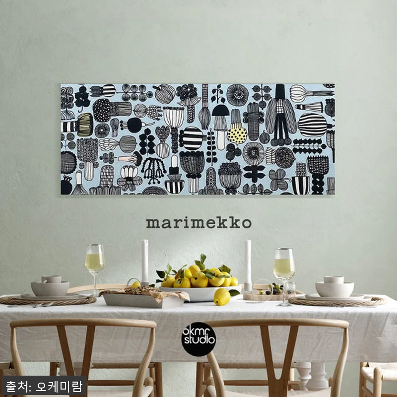 마리메꼬 피크닉 블루 캔버스 대형 거 관련 이미지 5