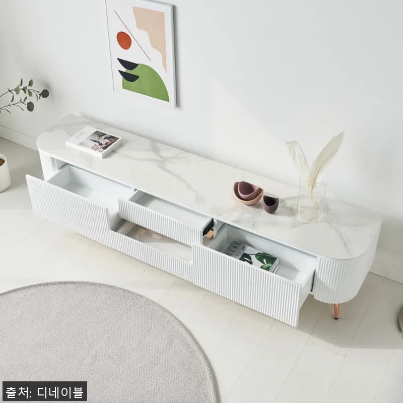 오페라 통 세라믹 거실장 대리석 20 관련 이미지 4