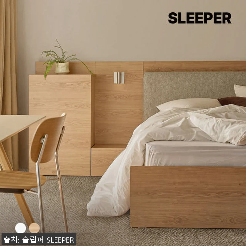 슬립퍼 허쉬 헤드형 원목 수납 호텔 관련 이미지 5