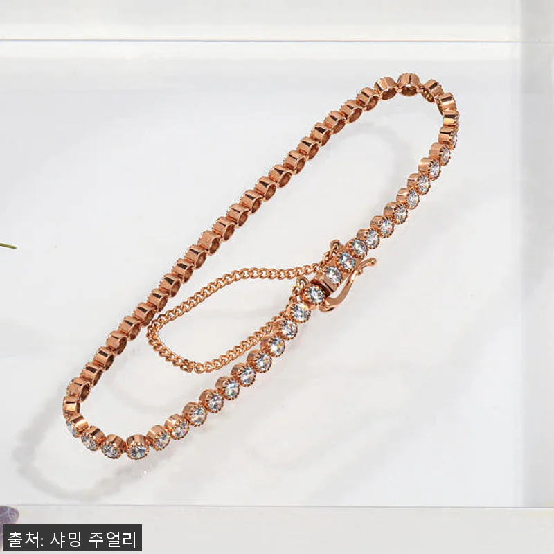 다이아 테니스 팔찌 2미리 랩 그로운 관련 이미지 4