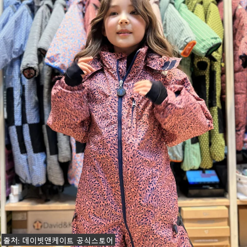 데이빗앤케이트 주니어 올인원 스키복 관련 이미지 5