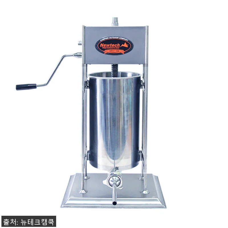 뉴테크캠쿡 소세지충진기 3kg 사용후 관련 이미지 4
