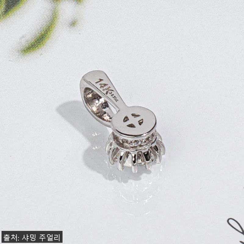 5부 천연 다이아 펜던트 목걸이 사용 관련 이미지 5