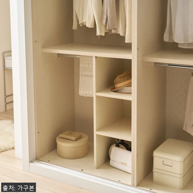 267cm 9자장롱 스마일 E0 거울 관련 이미지 5