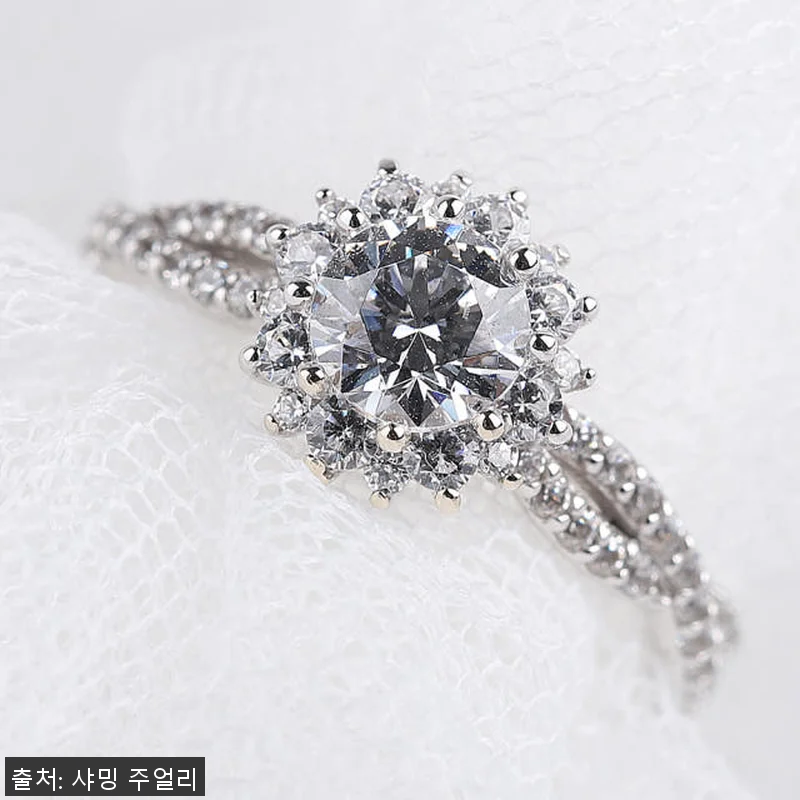 7부 1캐럿 다이아 반지 루미에르 랩 관련 이미지 5
