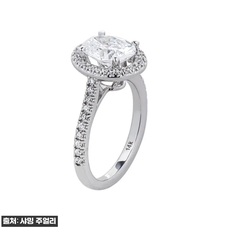 2캐럿 오벌 다이아 반지 IGI 랩 관련 이미지 6