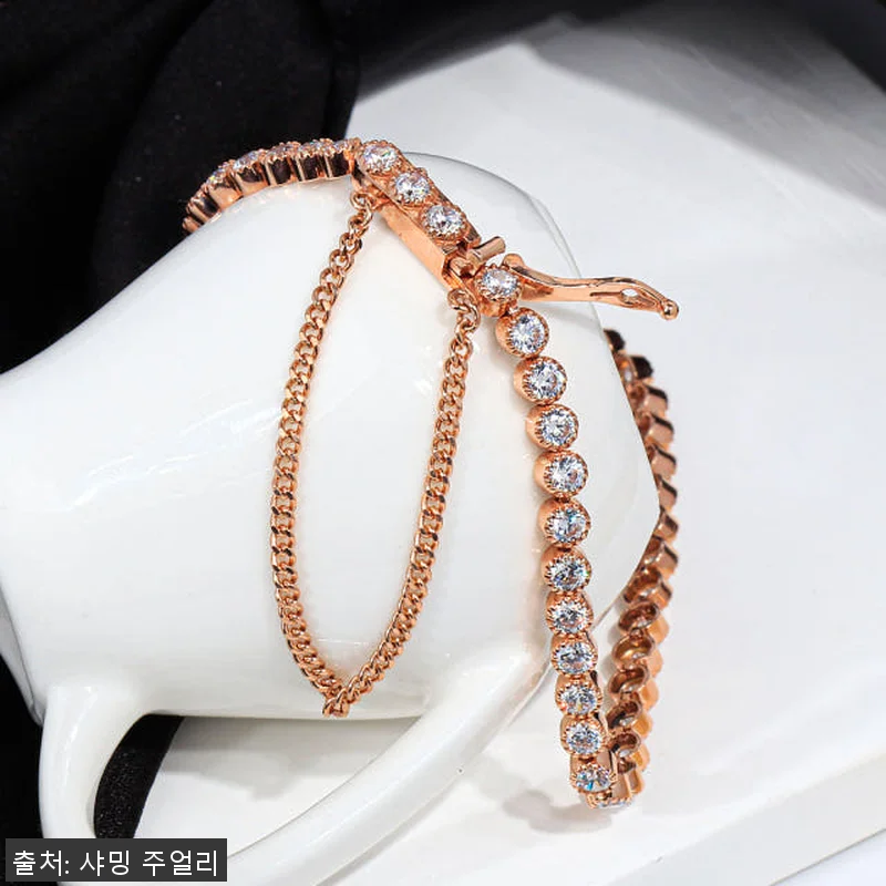 다이아 테니스 팔찌 2미리 랩 그로운 관련 이미지 5