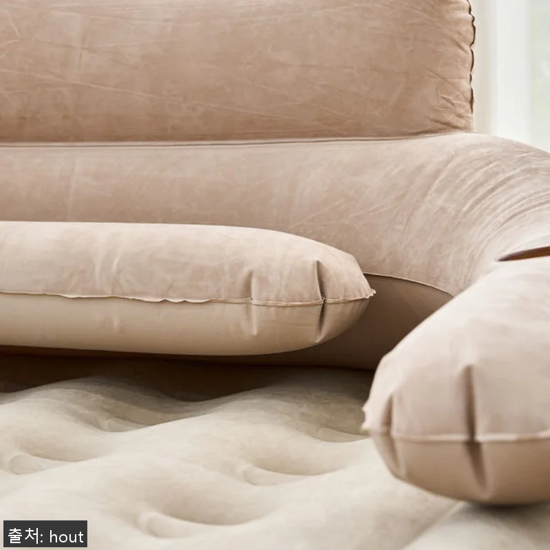 하웃도어 캠핑 에어 매트 침대 자충 관련 이미지 5