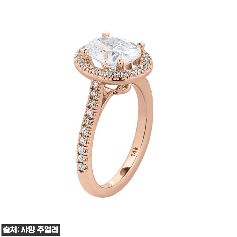 2캐럿 오벌 다이아 반지 IGI 랩 관련 이미지 7