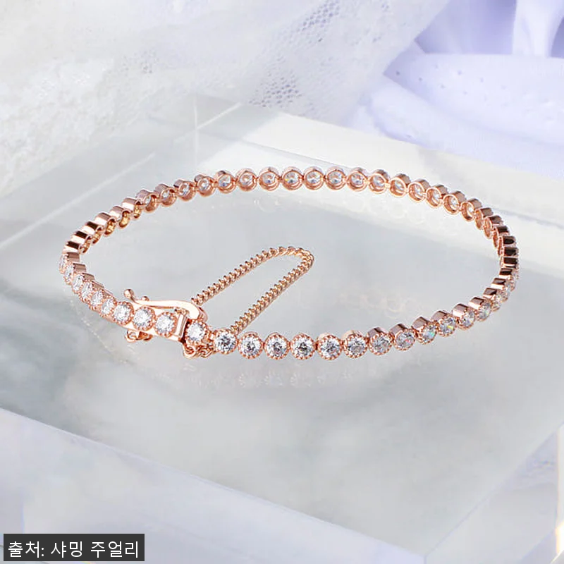 다이아 테니스 팔찌 2미리 랩 그로운 관련 이미지 6