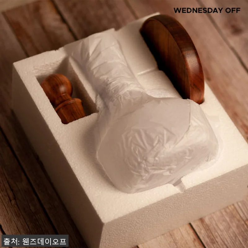 고급 원목 에어레이터 크리스탈유리 와 관련 이미지 7