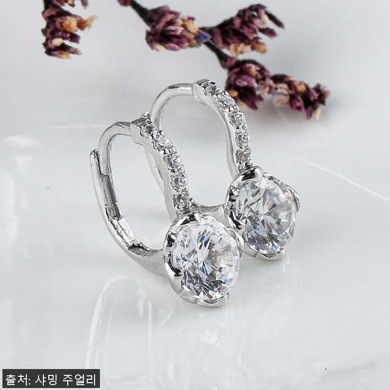 3부 다이아 귀걸이 천연 우신 G S 관련 이미지 8