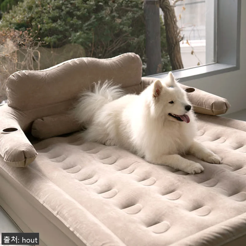 하웃도어 캠핑 에어 매트 침대 자충 관련 이미지 8