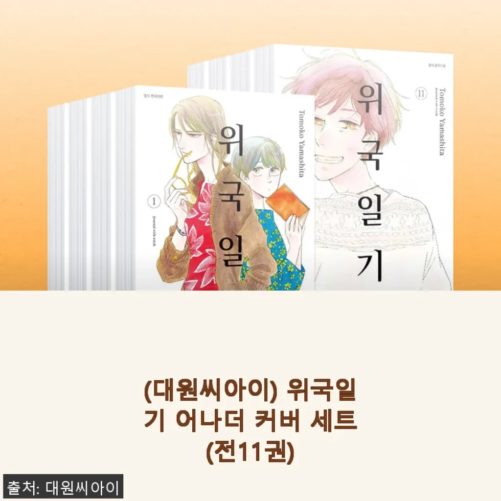 대원씨아이 위국일기 어나더 커버 세트 11권 사용후기