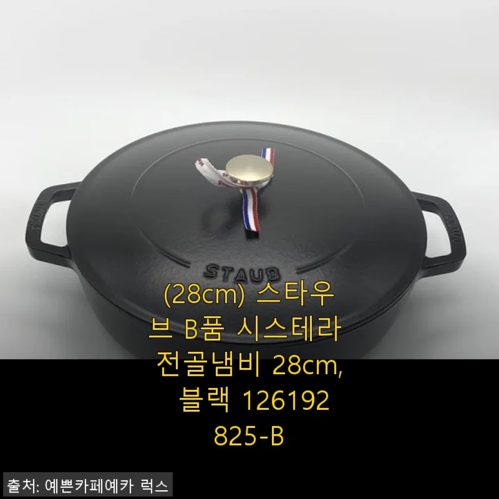 스타우브 B품 시스테라 전골냄비 28cm 사용후기: 직접 써보니 알게 된 매력과 아쉬움