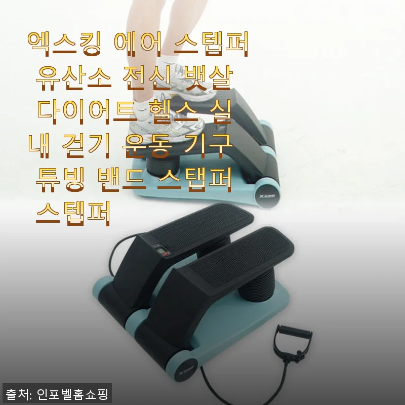 엑스킹 에어 스텝퍼 사용후기 – 집에서도 효과적인 전신 유산소 운동기구