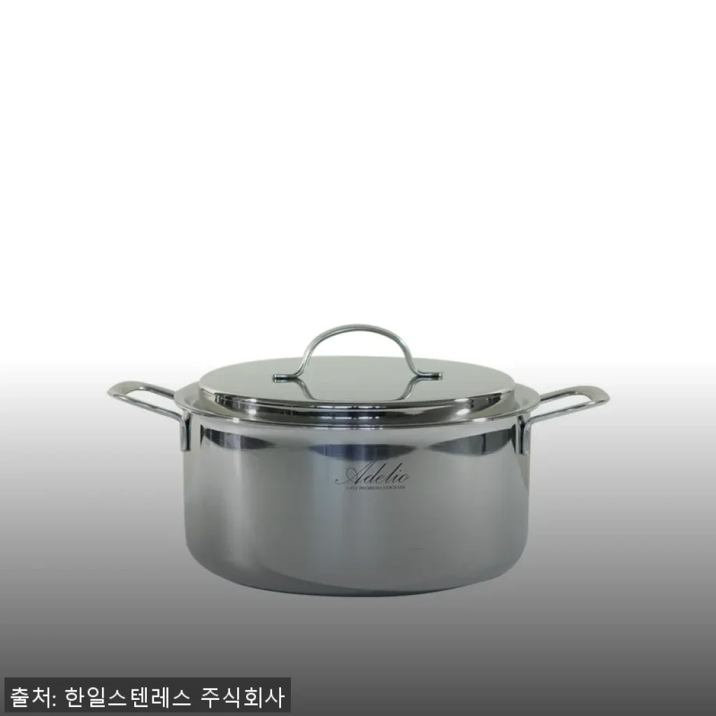 한일스텐레스 통5중 IH 뉴 아델리오 스텐냄비 양수 24cm 사용후기