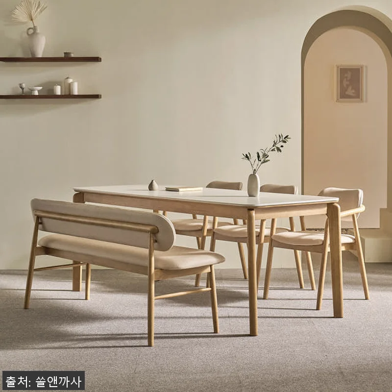 쏠앤까사 우디 고무나무 원목 포세린 관련 이미지 1