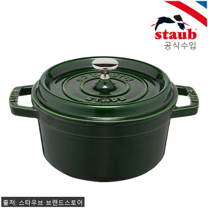 스타우브 원형 꼬꼬떼 바질그린 20c 관련 이미지 2