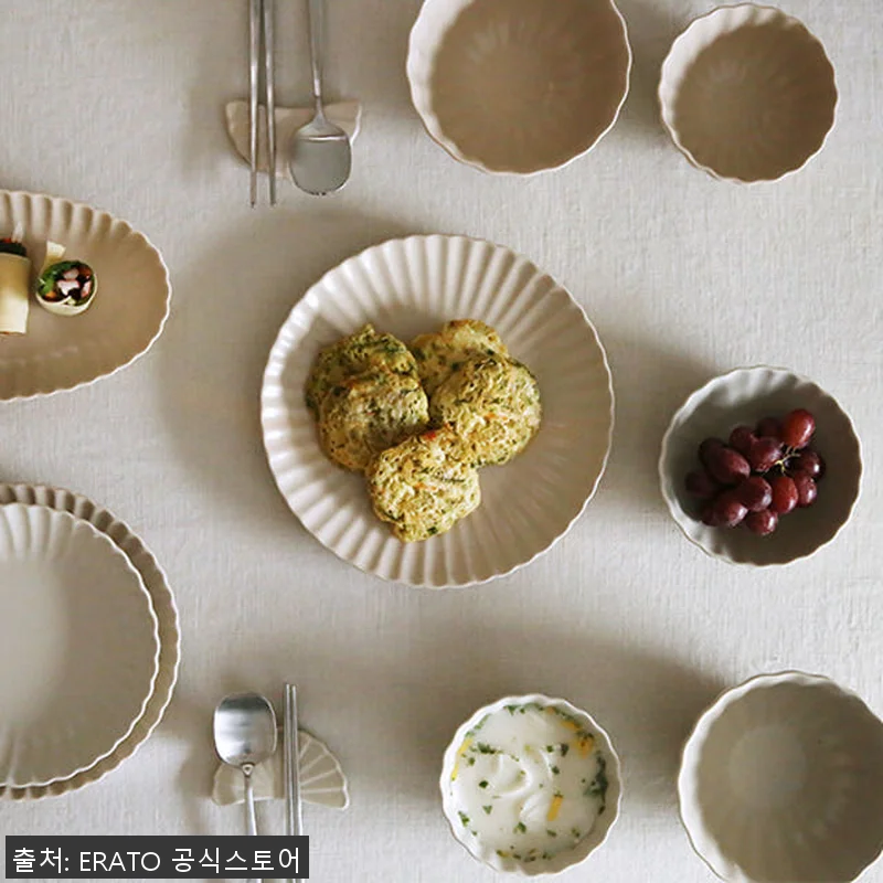 에라토 쉘 4인 명품 도자기 그릇 홈 관련 이미지 2