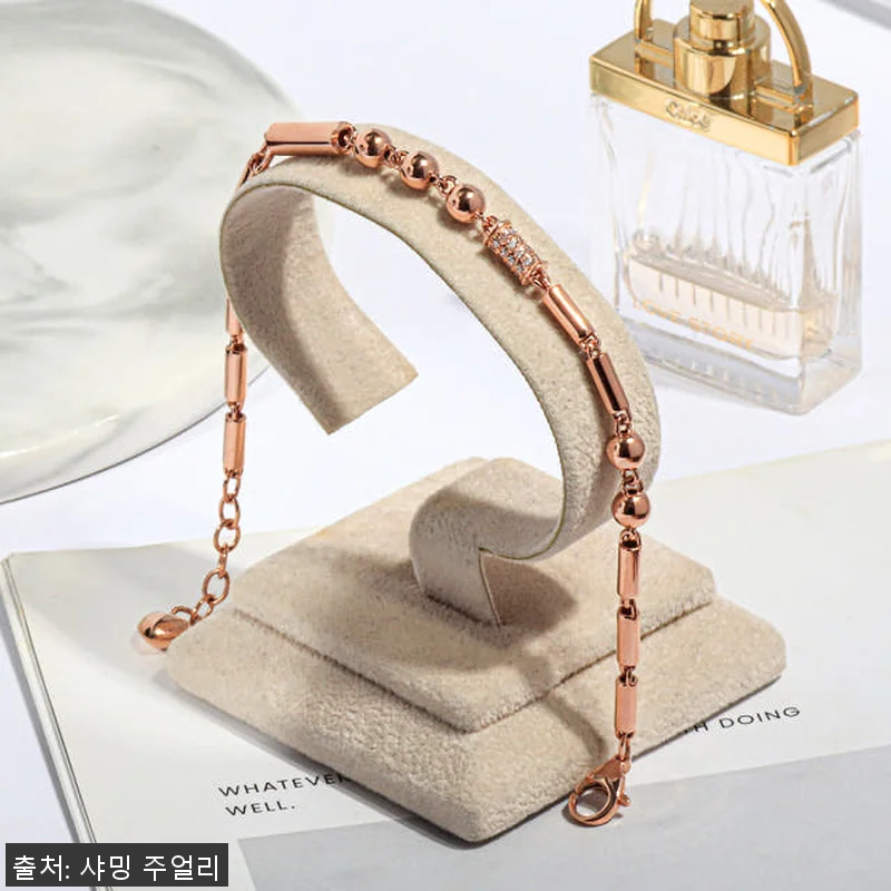 14K 로라 원통 볼 체인 팔찌 사용 관련 이미지 3