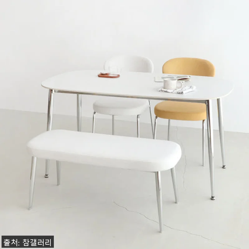 레오르 타원형 4인용 세라믹 식탁 세 관련 이미지 3