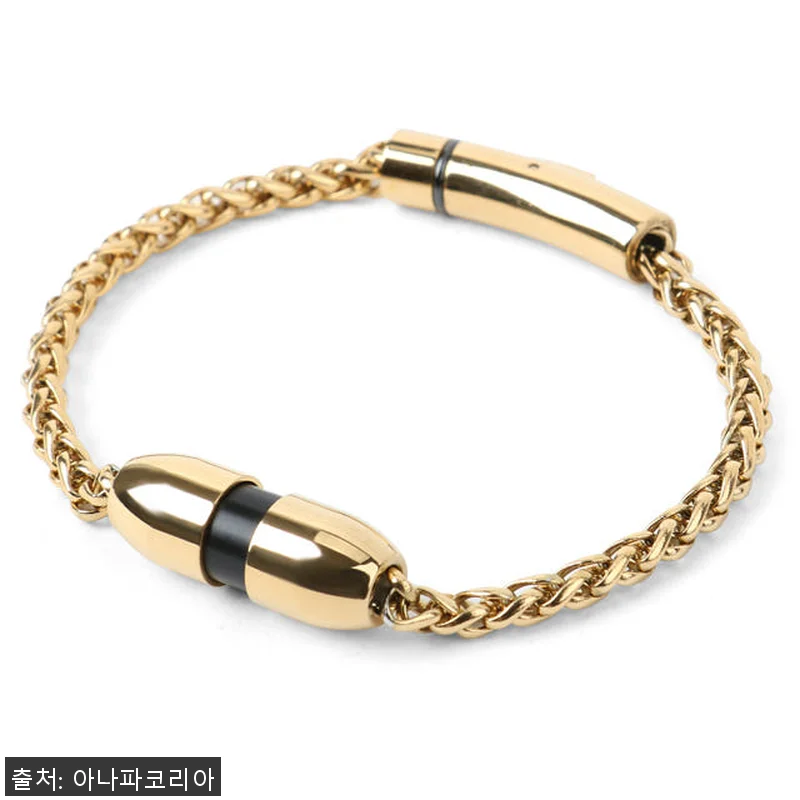 아나파 미세전류 18K 금 건강 팔찌 관련 이미지 3