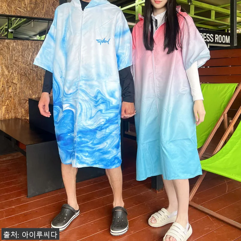 미코허그 성인 후드비치타올 극세사 입 관련 이미지 4