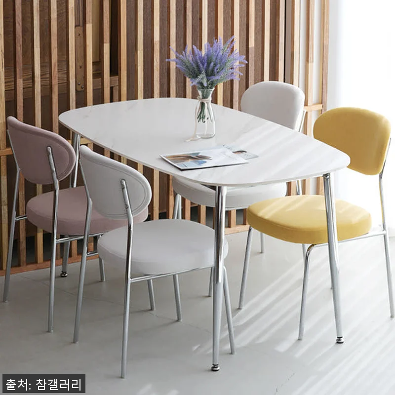 레오르 타원형 4인용 세라믹 식탁 세 관련 이미지 5