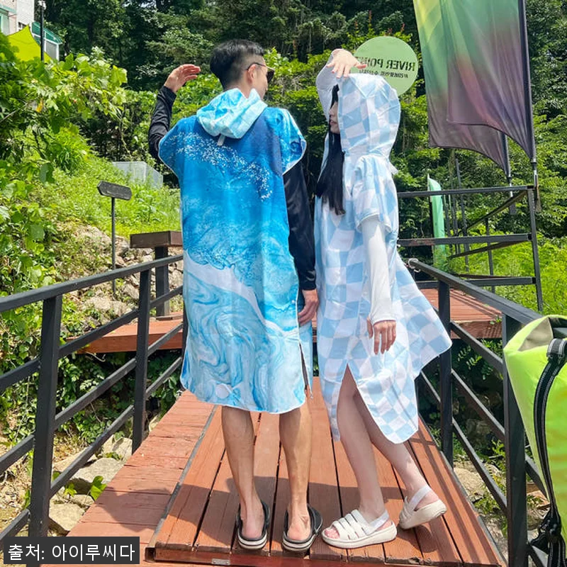 미코허그 성인 후드비치타올 극세사 입 관련 이미지 5