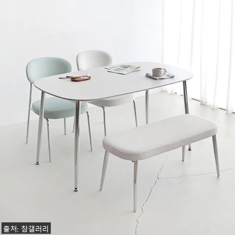 레오르 타원형 4인용 세라믹 식탁 세 관련 이미지 6