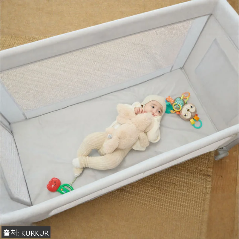 쿠르쿠르 휴대용아기침대 사용후기: 편 관련 이미지 5