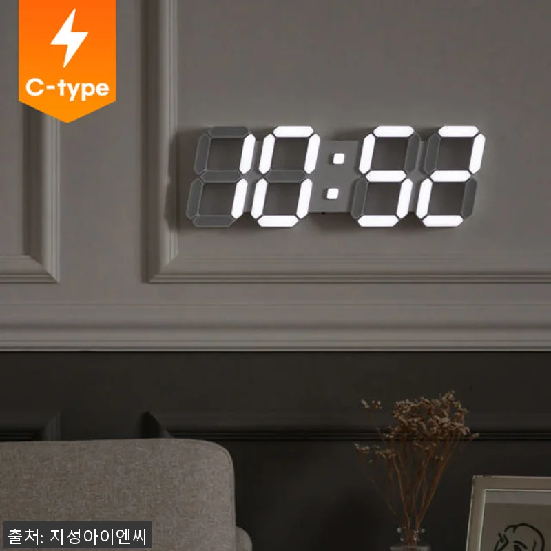 플라이토 무선 LED 벽시계, 거실 관련 이미지 5