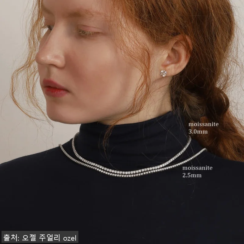 실버925 모이사나이트 2.5mm 3 관련 이미지 7