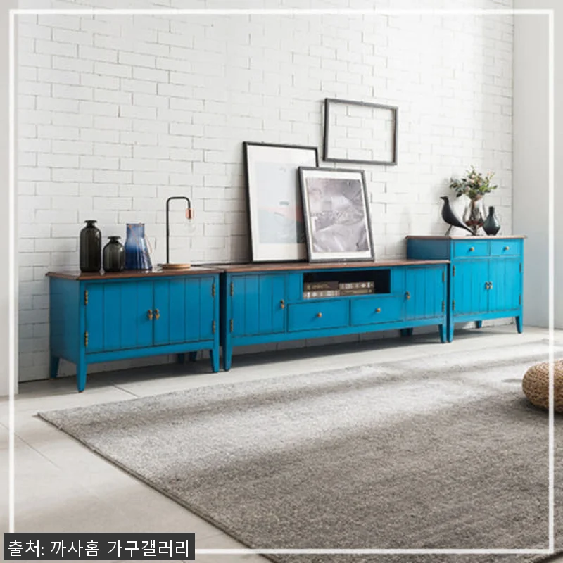 까사홈 프렌치로열 엔틱 원목 거실장세 관련 이미지 7