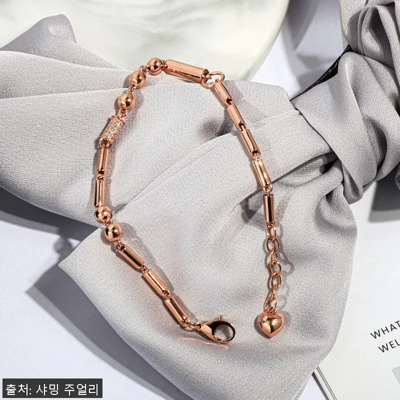 14K 로라 원통 볼 체인 팔찌 사용 관련 이미지 7