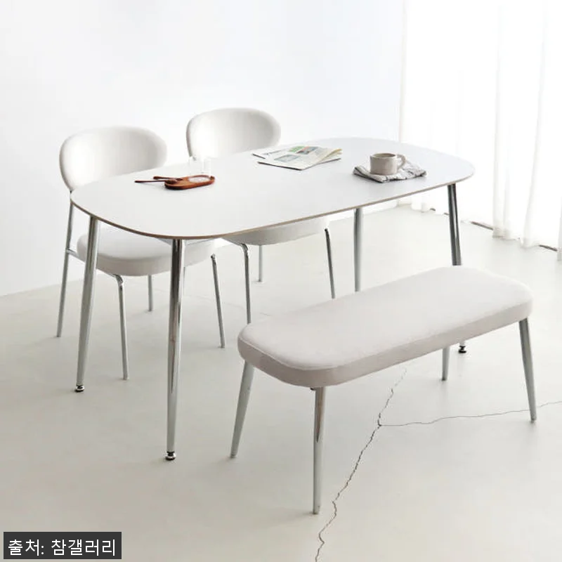 레오르 타원형 4인용 세라믹 식탁 세 관련 이미지 8