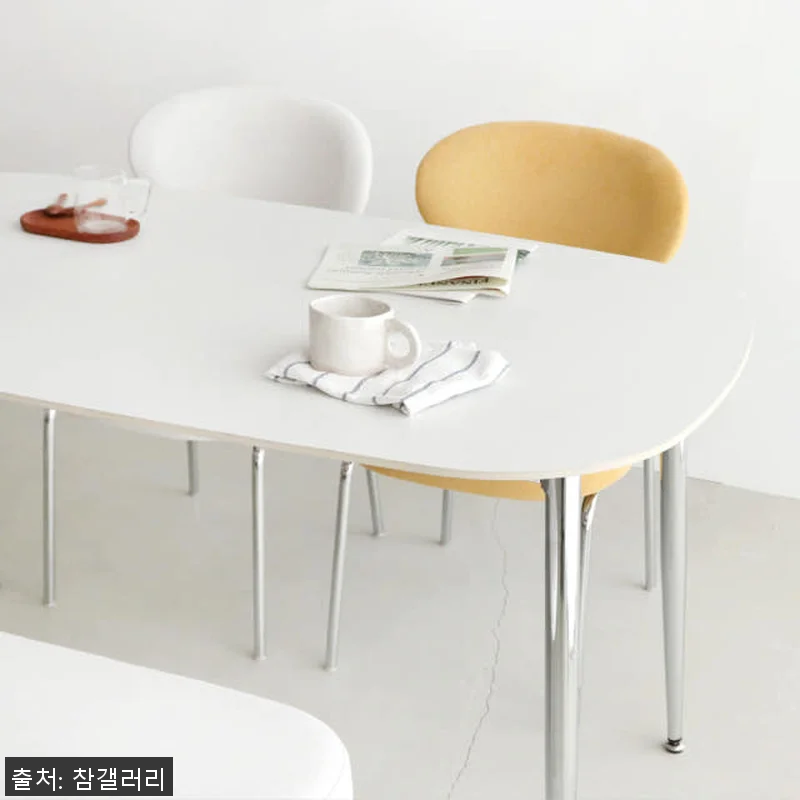 레오르 타원형 4인용 세라믹 식탁 세 관련 이미지 9