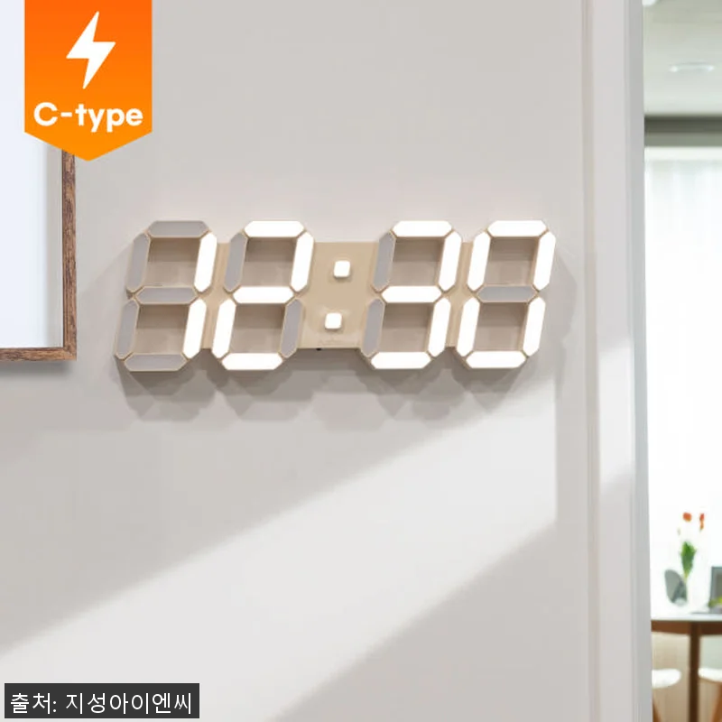 플라이토 무선 LED 벽시계, 거실 관련 이미지 8