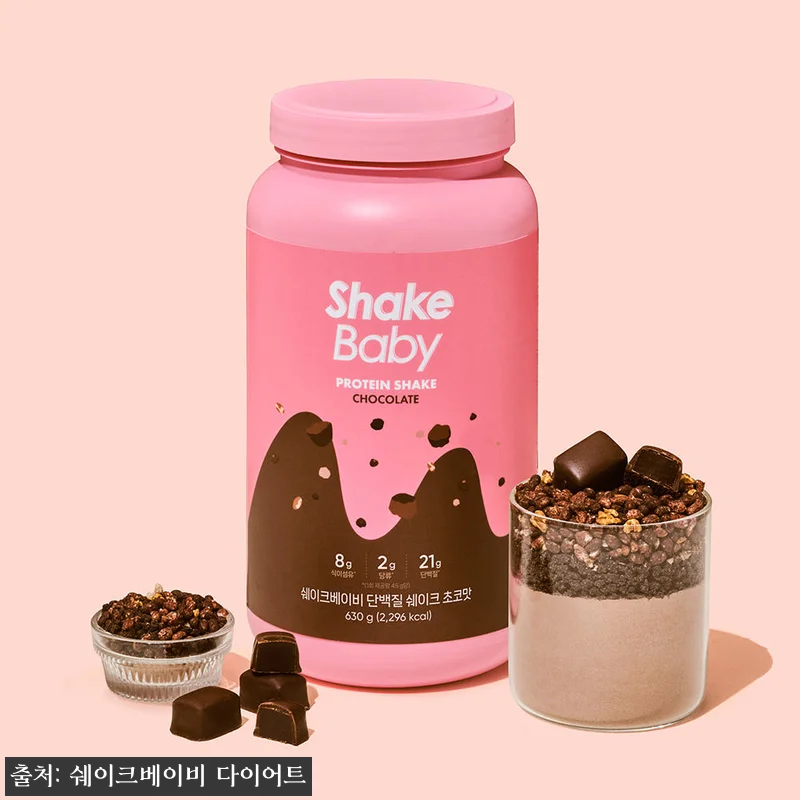 쉐이크베이비 단백질 쉐이크 대용량 초코맛 630g, 37% 할인으로 담아본 식단관리 이슈템 5 쉐이크베이비 단백질 쉐이크 대용량 초 관련 이미지 1