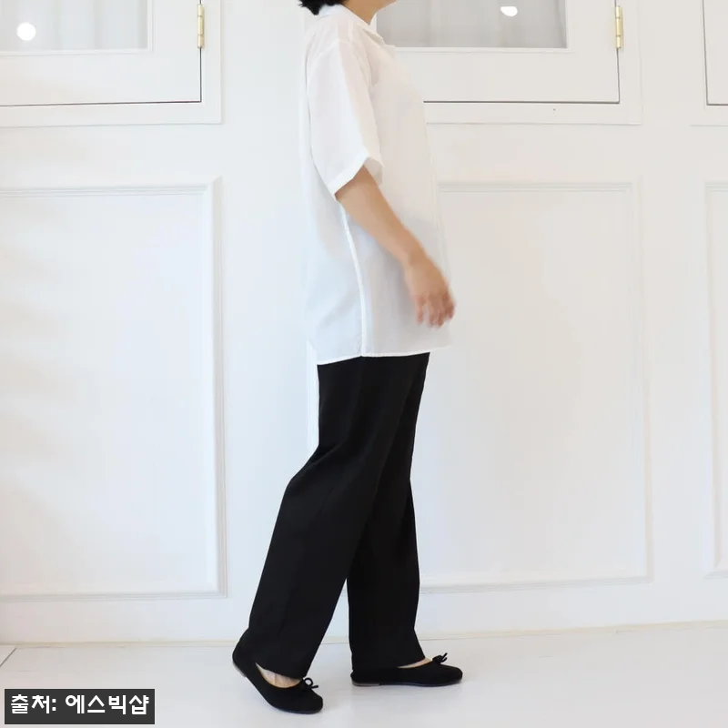 빅사이즈 자체제작 스판 일자 바지 15,900원, 허리 밴딩 팬츠 구매 전 사이즈표 꼭 체크한 이유 15 빅사이즈 자체제작 스판 일자 바지 1 관련 이미지 3